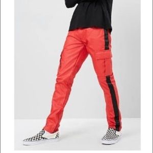 American Stitch Coated Ankle-Zip Jeans, Never Worn